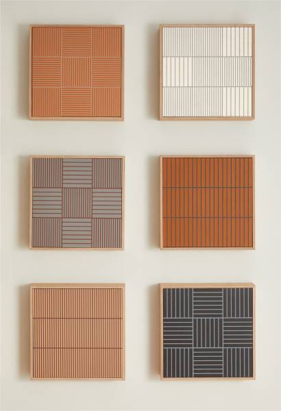 Mosaïque murale pré-incisée pour joints colorés