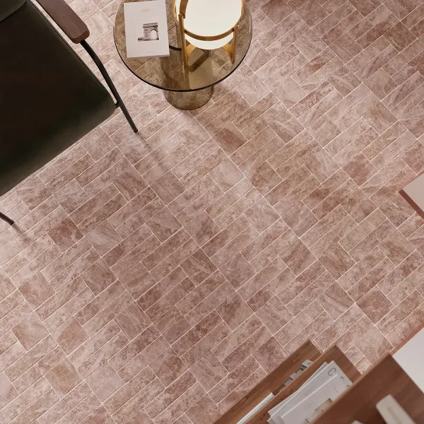 Travertin rose, petit format