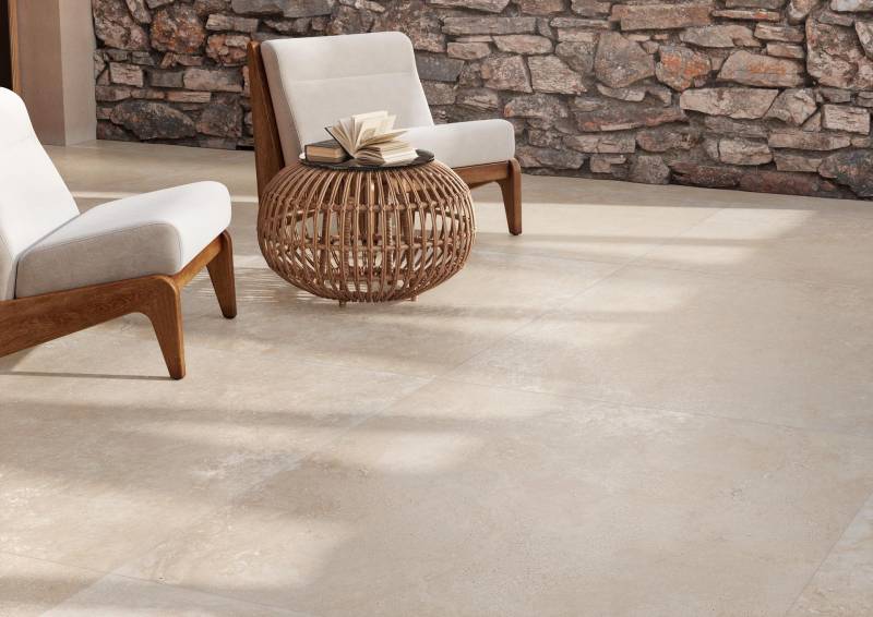 carrelage extérieur terrasse effet travertin EXT-RA03