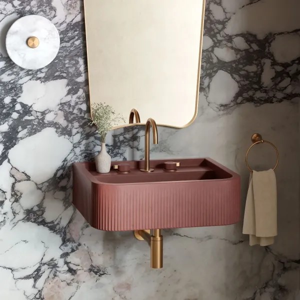 Vasques Kast en béton coloré