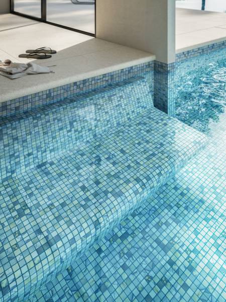 Mosaique piscine intérieure EZ04