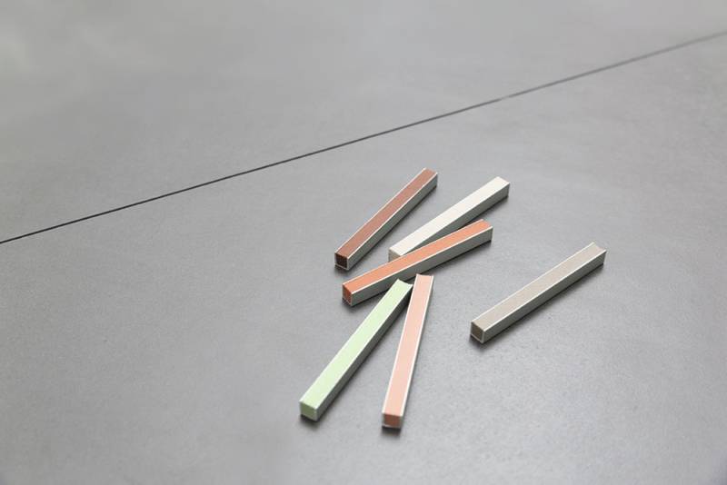 Mosaïque murale pré-incisée pour joints colorés