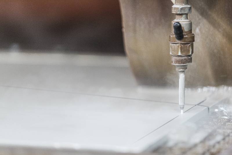 Mosaïque murale pré-incisée pour joints colorés