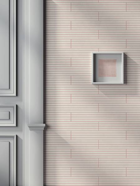 Mosaïque murale pré-incisée pour joints colorés