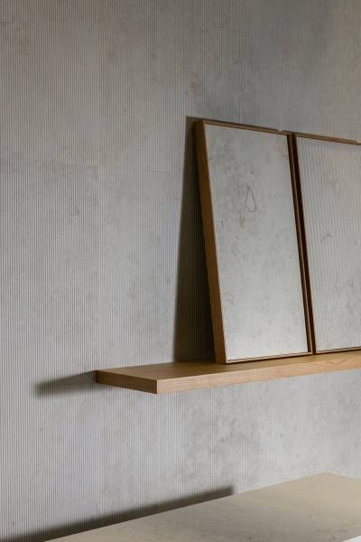 Faience reliefs 3D fins