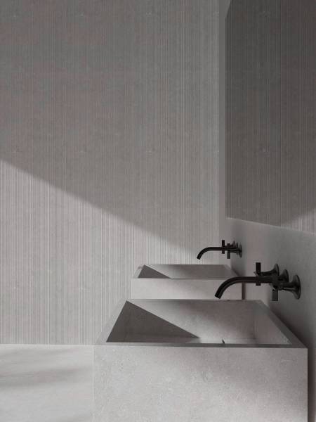 Faience reliefs 3D fins