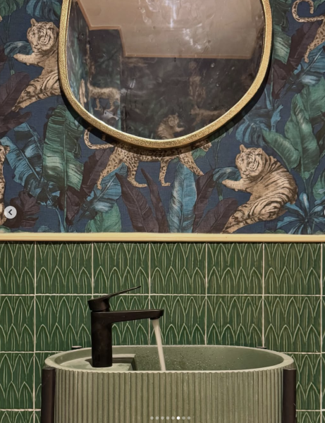 Brasserie Art déco en terrazzo