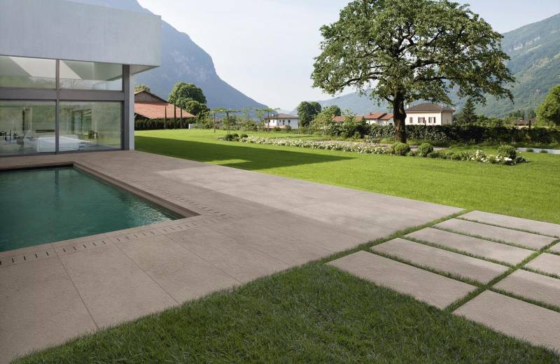 Dalles 2cm d'épaisseur effet pierre 2CM-RA02