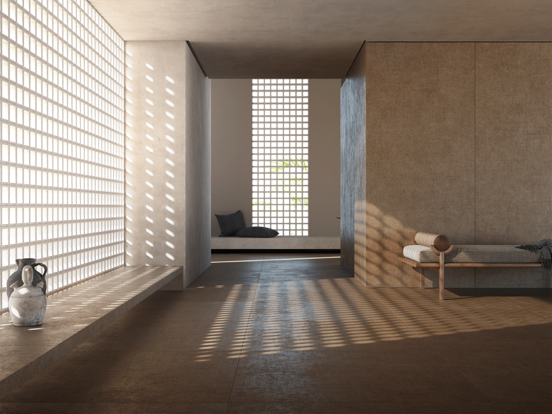 TC-LI01 carrelage sol et mur effet terre cuite structuré